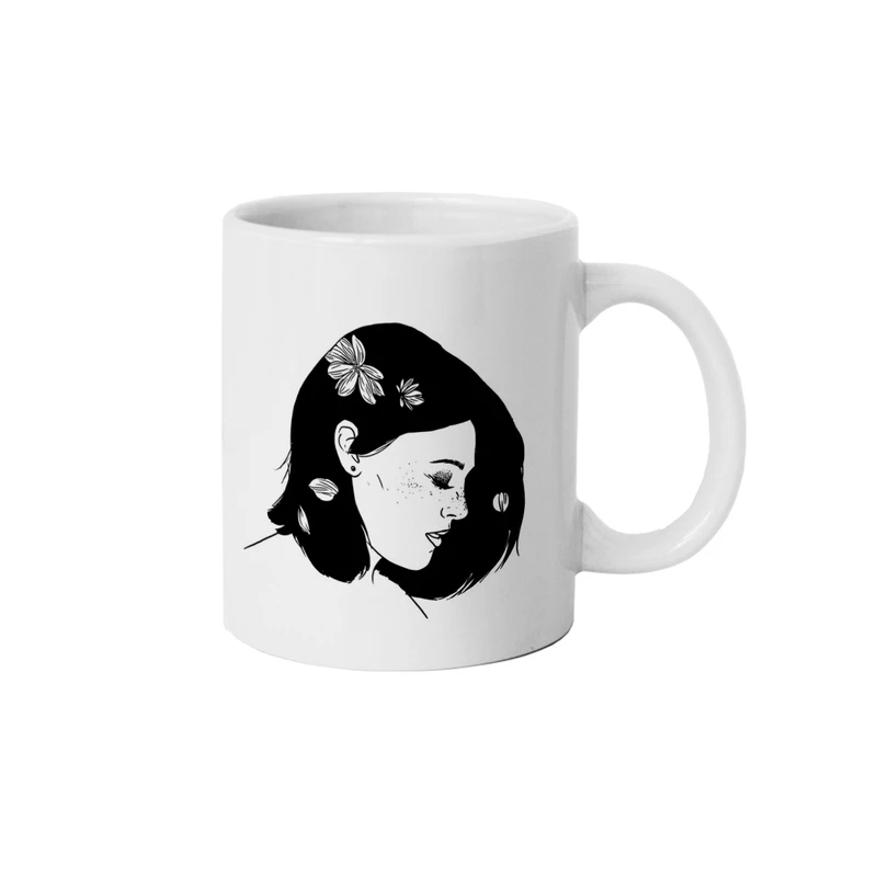 ماگ هومرو طرح دخترانه مدل M1194