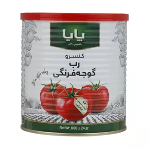 کنسرو رب گوجه فرنگی پایا - 800 گرم 