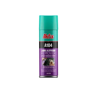 اسپری حلال چسب آکفیکس مدل a104 حجم 200 میلی لیتر
