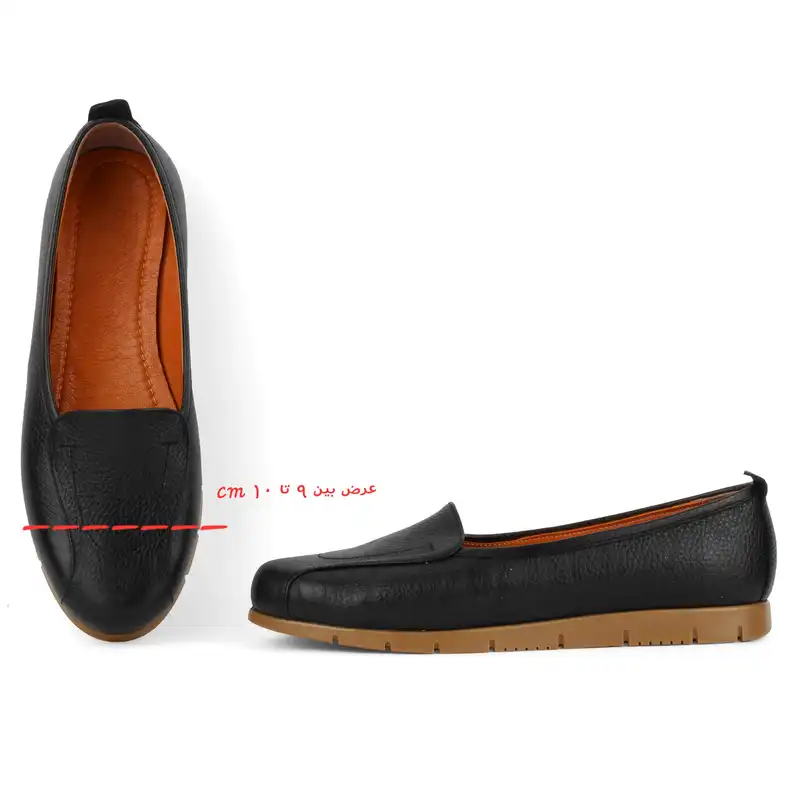 کفش روزمره زنانه پاتن چرم آفتاب مدل G2