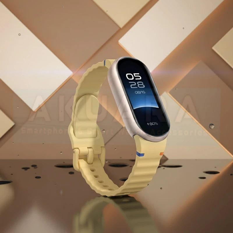 عکس شماره 11 : بند آکوآرا مدل newvmb مناسب برای ساعت هوشمند شیائومی mi band 8-9-10 12mm