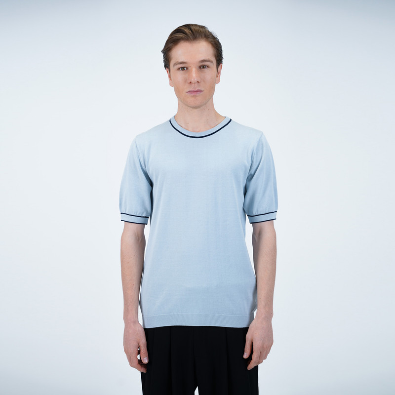 پلیور یقه گرد مردانه پاتن جامه مدل 353021040004999