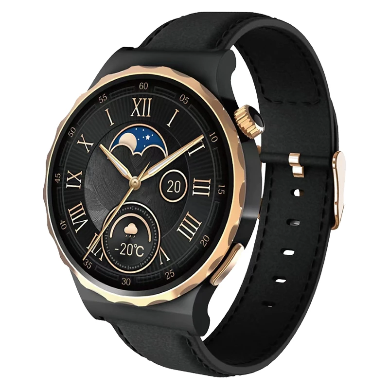 ساعت هوشمند 44 میلی متری هاینو تکو مدل AKB ACCESS C7 SMART WATCH بند سیلیکون 