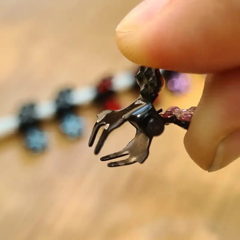 کلیپس مو زنانه مدل مینی شکوفه ها کد Brg 303 مجموعه 8 عددی