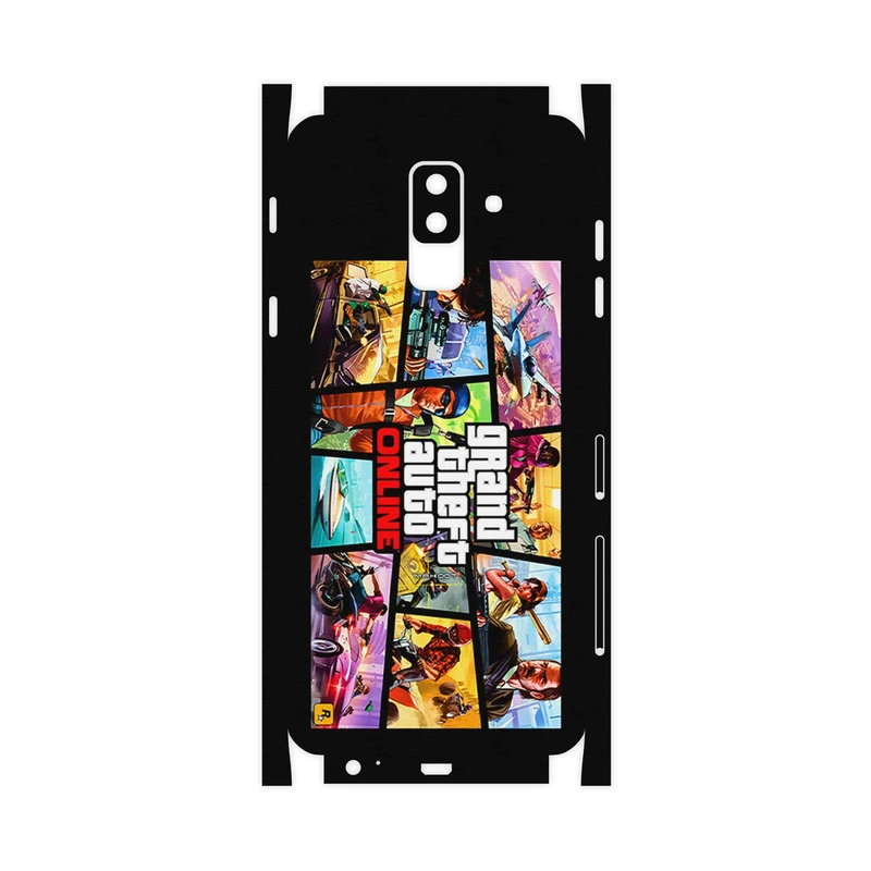 برچسب پوششی ماهوت مدل GTA Online Game Series-FullSkin مناسب برای گوشی موبایل سامسونگ Galaxy A6 Plus 2018