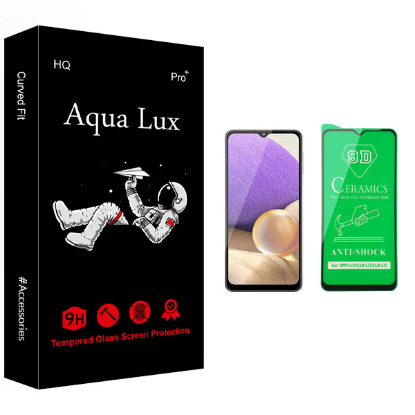 محافظ صفحه نمایش سرامیکی آکوا لاکس مدل +Pro مناسب برای گوشی موبایل سامسونگ Galaxy A32