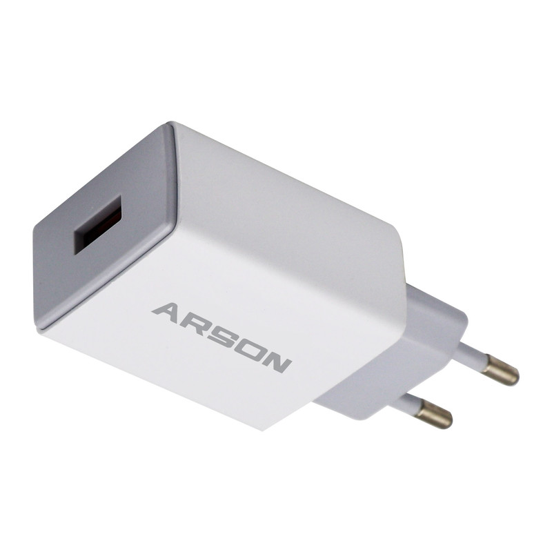 شارژر دیواری 15 وات آرسون مدل AN-W3B همراه کابل USB به لایتنینگ/USB-C/MicroUSB