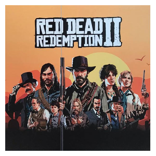 برچسب پلی استیشن ۴ فت ایگیمر مدل RED DEAD
