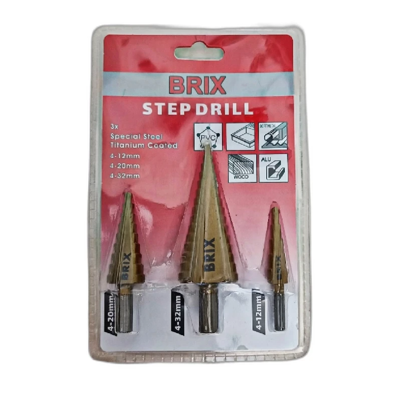 مته کاجی بریکس مدل BRIX3 مجموعه 3 عددی