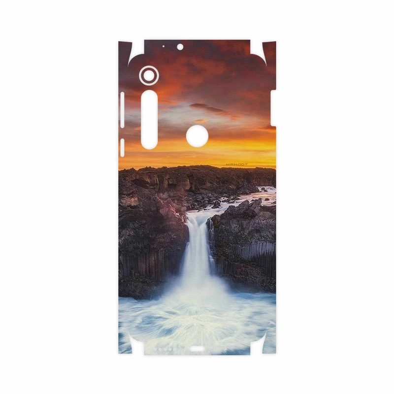 برچسب پوششی ماهوت مدل Waterfall-FullSkin مناسب برای گوشی موبایل موتورولا One Macro