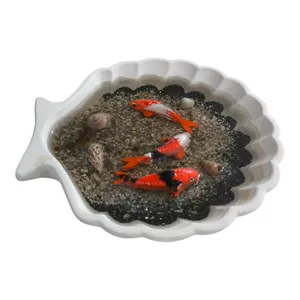 ظرف ماهی هفت سین مدل صدفی کد ۱