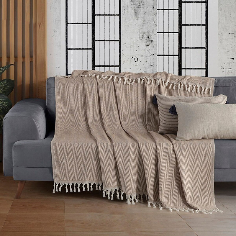 شال مبل و تخت کوکو جم مدل فلیپو پلاس سایز 190x150 سانتی‌متر