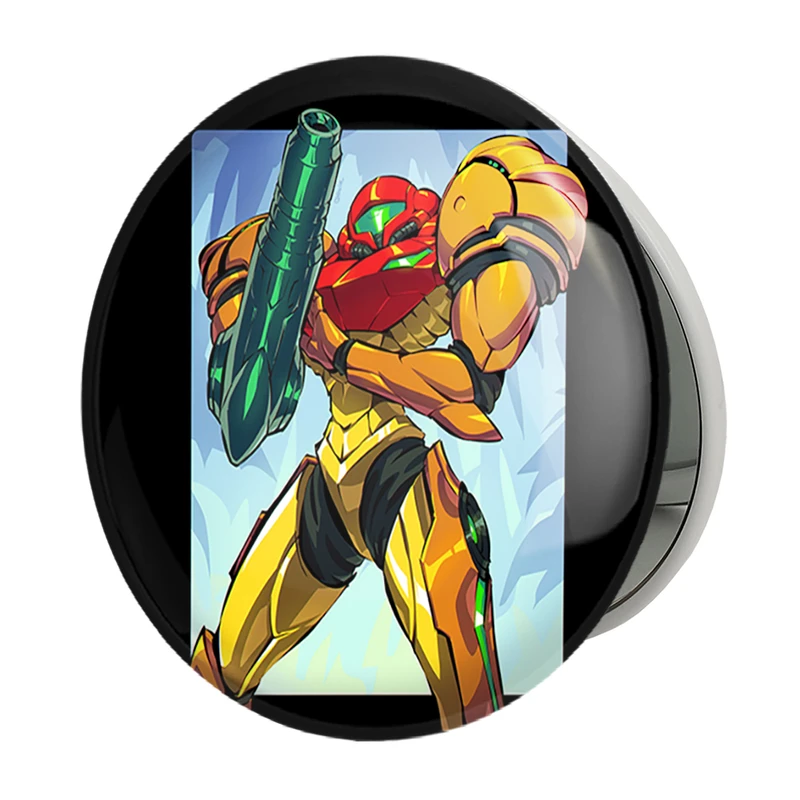آینه جیبی خندالو طرح بازی متروید (Metroid) مدل تاشو کد 35665
