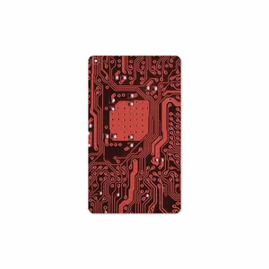 MAHOOT Red Printed Circuit Board Cover Sticker for Samsung Galaxy Tab A 8.0 2019 T295