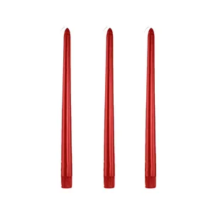 شمع مدل Classic طرح قلمی کد SMB4077 بسته 3 عددی