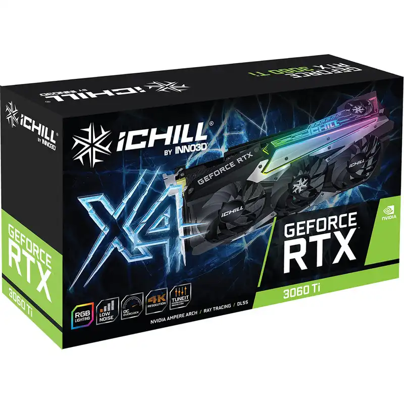 کارت گرافیک اینو تیری دی مدل  INNO3D GeForce RTX 3060Ti ICHILL X4
