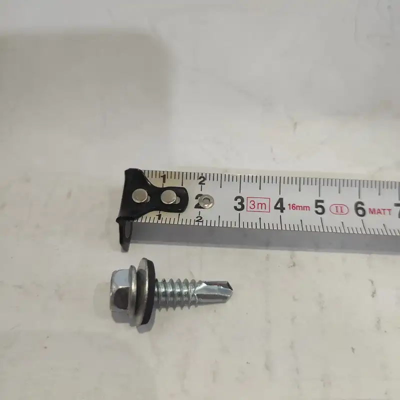 پیچ شیروانی سر مته مدل SH-1.5 بسته 35 عددی