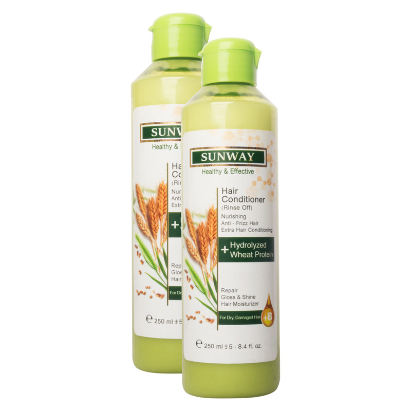 نرم کننده مو سان وی مدل Wheat Protein حجم 250 میلی لیتر