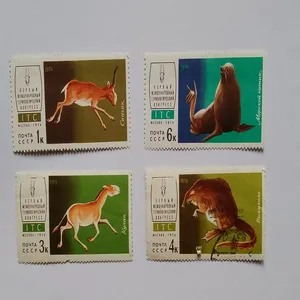 تمبر یادگاری مدل سری مجموعه 4 عددی