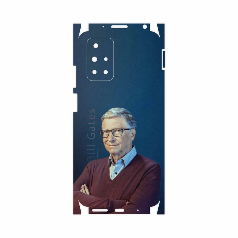 برچسب پوششی ماهوت مدل Bill-Gates-FullSkin مناسب برای گوشی موبایل شیائومی Redmi 10
