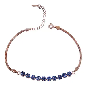  دستبند نقره زنانه بازرگانی میلادی کد DP_319