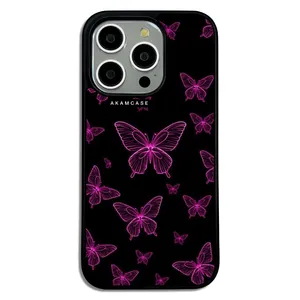 AKAM AMC-WA15PRO-BUTTERFLY-22 Cover For Apple iPhone 15 Pro