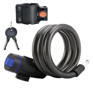قفل دوچرخه مدل کابل فولادی کد P9120GLS