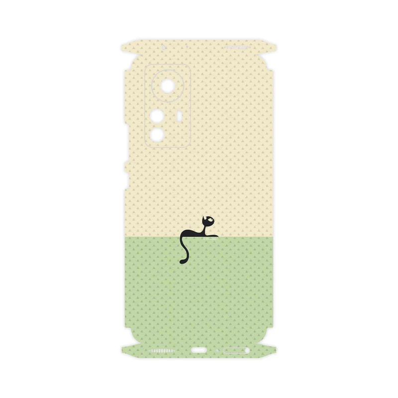 برچسب پوششی ماهوت مدل Minimal Internet Cat Icon-FullSkin مناسب برای گوشی موبایل شیائومی 12 Pro