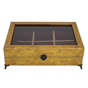 جعبه ساعت مدل 6 خانه خش دار