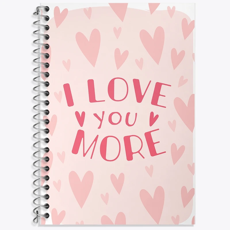 دفتر لغت 50 برگ خندالو طرح عاشقانه (Love) کد F2334