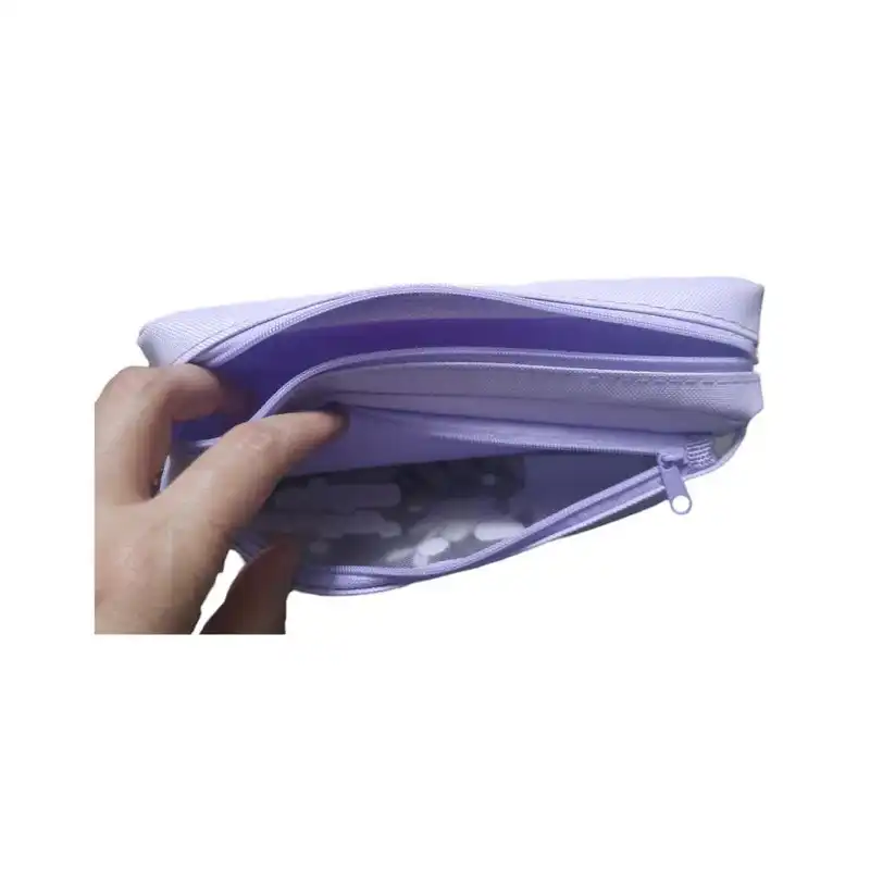 جامدادی مدل برزنتی دو زیپ طرح تدی