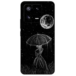 Megafone Girl and Moon 1369 Cover For Xiaomi 13 Pro
