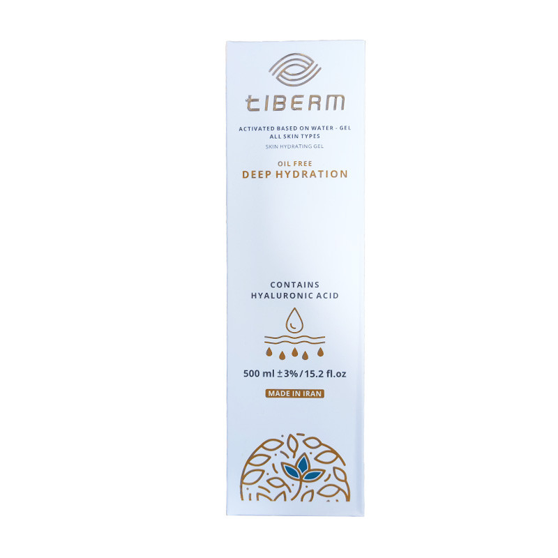 ژل آبرسان تیبرم مدل DEEP HYDRATION حجم 500 میلی لیتر