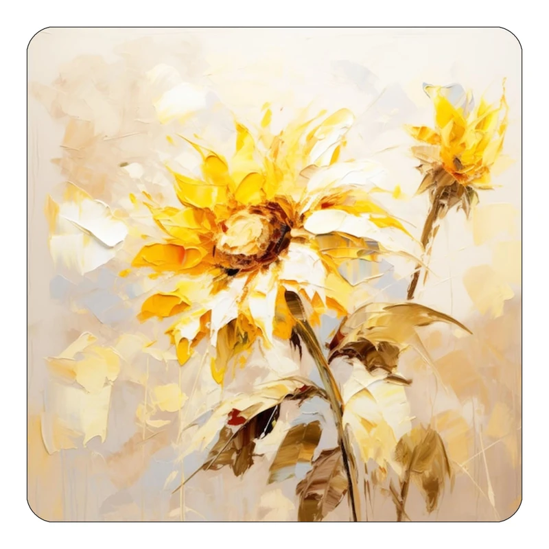 مگنت کاکتی طرح نقاشی رنگ روغن مدل mp70160