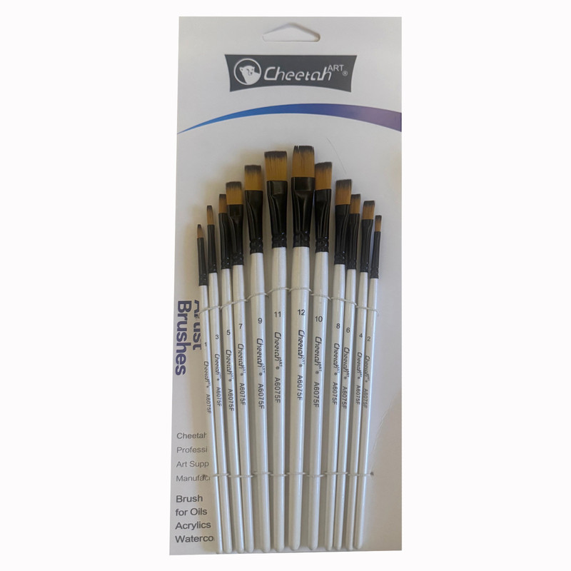 قلم مو چیتا آرت کد A6075F مجموعه 12 عددی