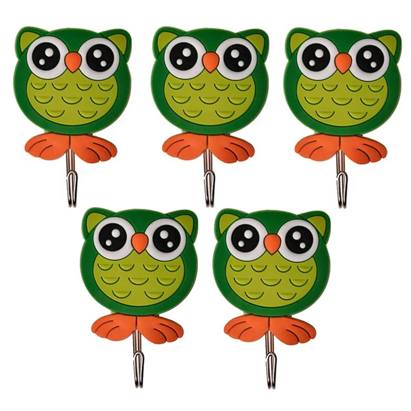 آویز حوله طرح جغد بسته 5 عددی