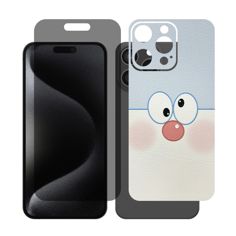 محافظ صفحه نمایش حریم شخصی گلس مدل Together مناسب برای گوشی موبایل اپل iPhone 15 Pro Max به همراه برچسب پوششی