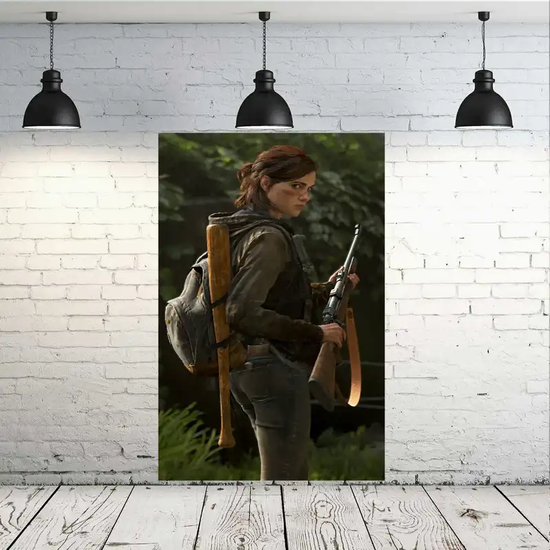 پوستر دیواری طرح گیم The Last of Us II مدل SDB6511