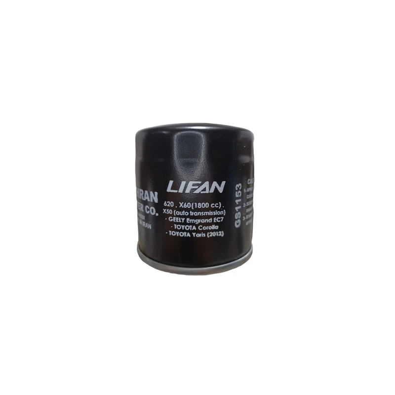 فیلتر روغن بهران فیلتر مدل GS1153 مناسب برای جیلی GC6