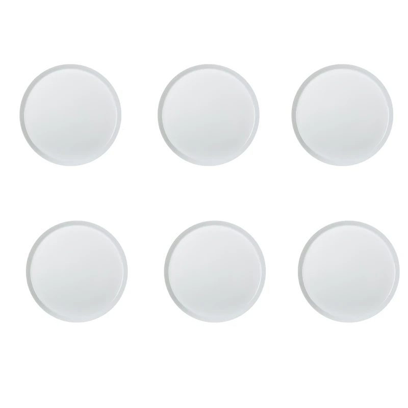 پیش دستی زی مدل فرم اس  21 سفید درجه عالی بسته شش عددی	