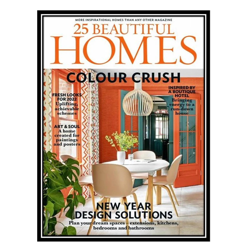 مجله 25Beautiful Homes فوریه 2022