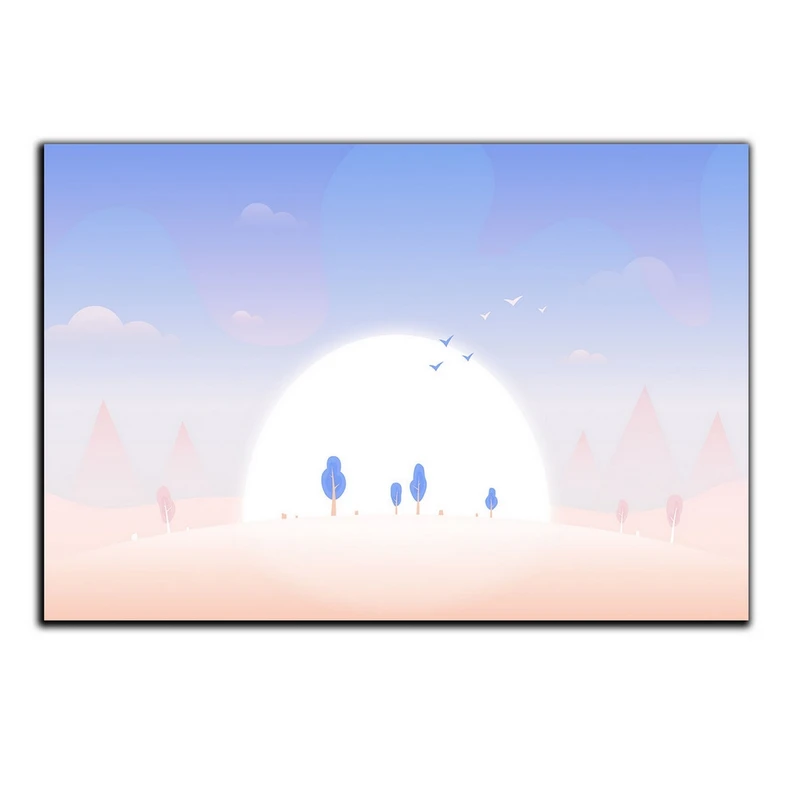 تابلو شاسی بکلیت طرح خورشید و صحرا مدل SH-S5037