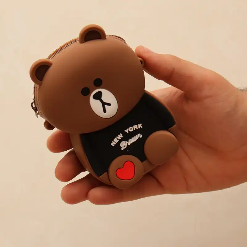 کیف رودوشی بچگانه مدل سیلیکونی تدی 02