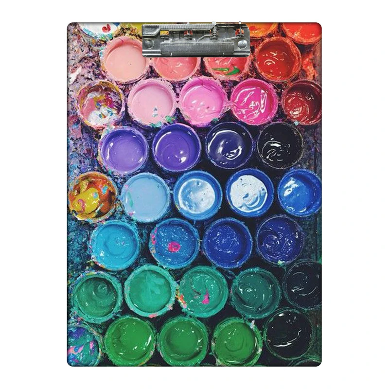 تخته شاسی طرح پالت گواش کد  9712471 سایز A4