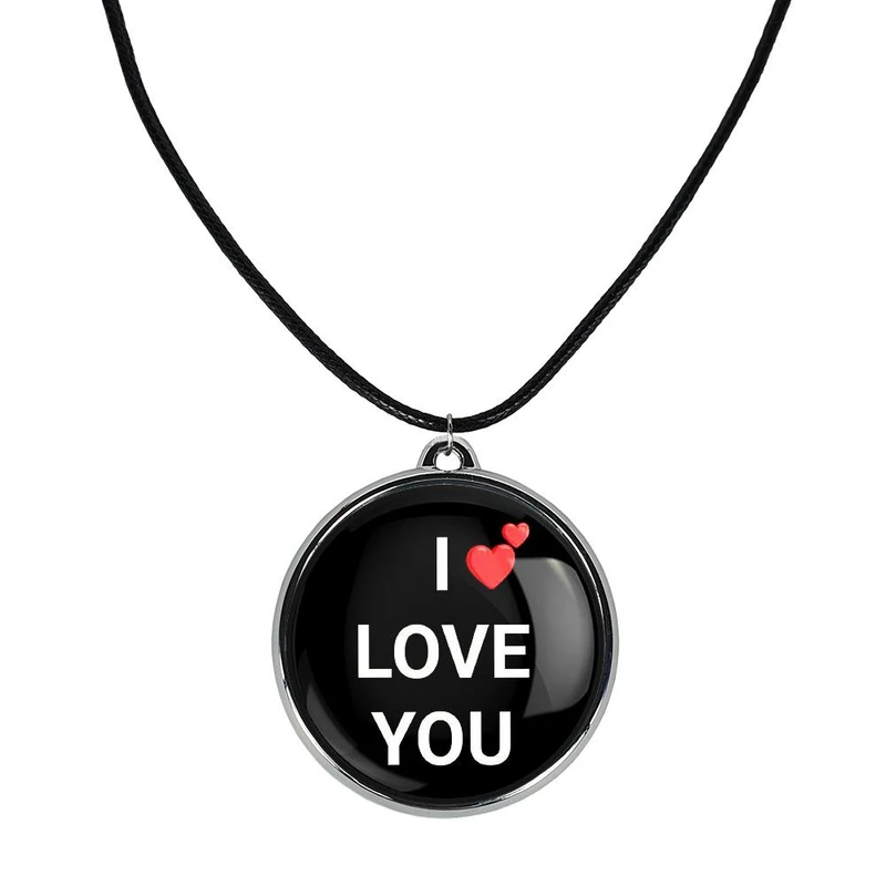 گردنبند خندالو مدل عاشقانه کد 2710827109