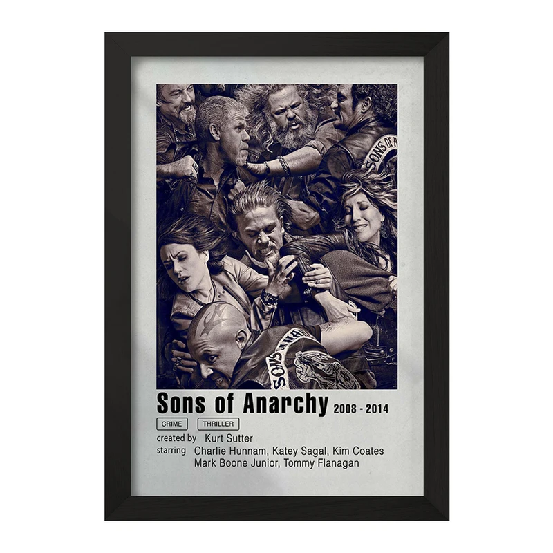 تابلو خندالو مدل فرزندان آشوب (Sons of Anarchy) کد F11292
