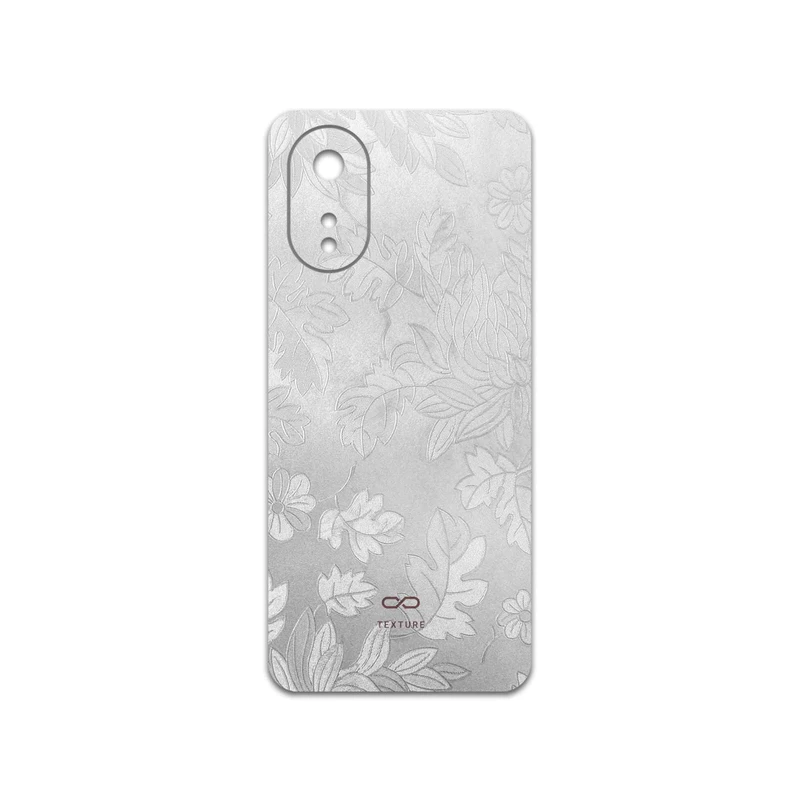 برچسب پوششی ماهوت مدل Silver-Wildflower مناسب برای گوشی موبایل اپو A38