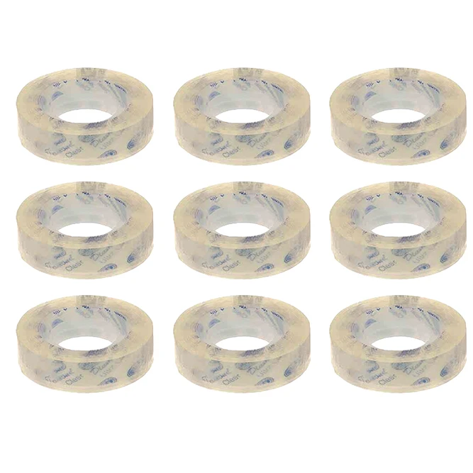 چسب نواری مدل J18 عرض 1.8 سانتی متر بسته 9 عددی