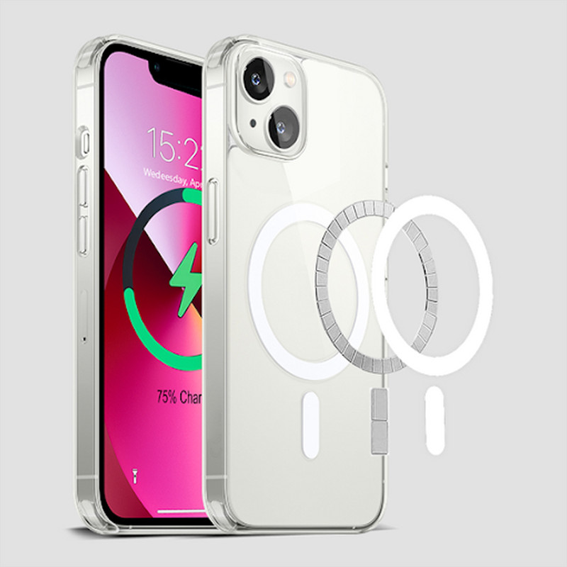 کاور بلو قاب مدل مگ سیف کد 01 مناسب برای گوشی موبایل اپل iPhone 12 Pro Max