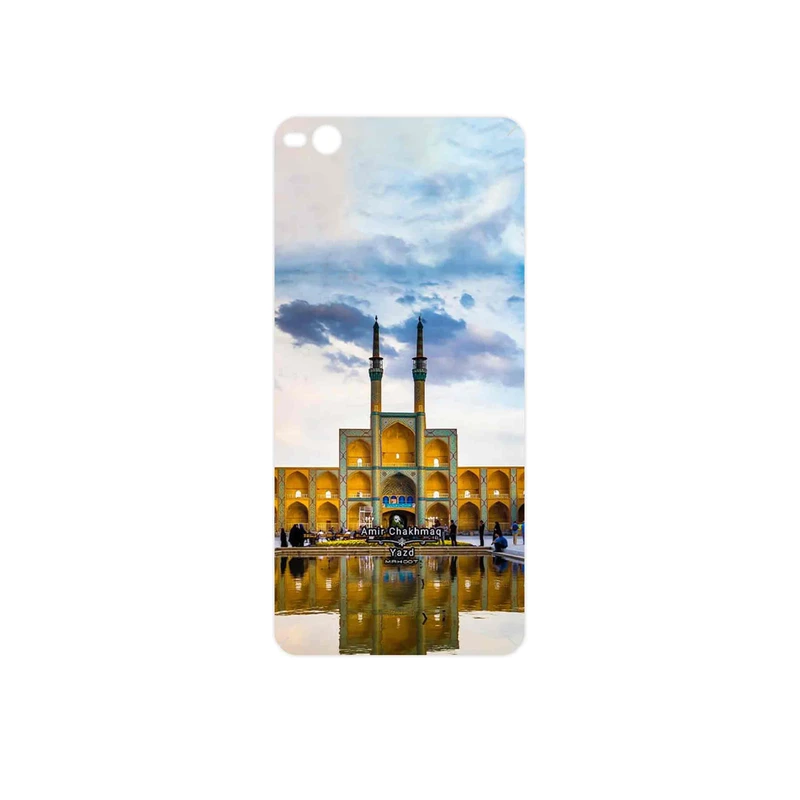 برچسب پوششی ماهوت مدل Amir Chakhmaq Square Yazd مناسب برای گوشی موبایل اچ تی سی One X9
